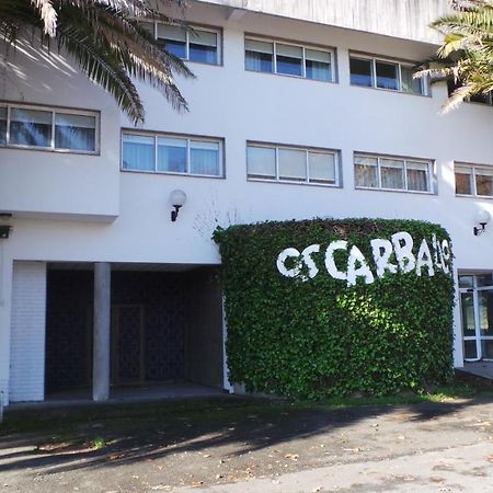 Hotel Os Carballos Sigueiro Exteriör bild